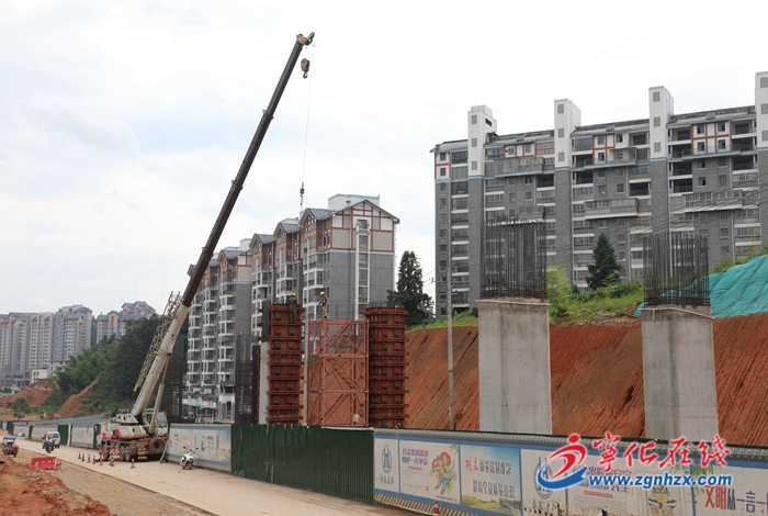 宁化：高架桥梁项目有序推进