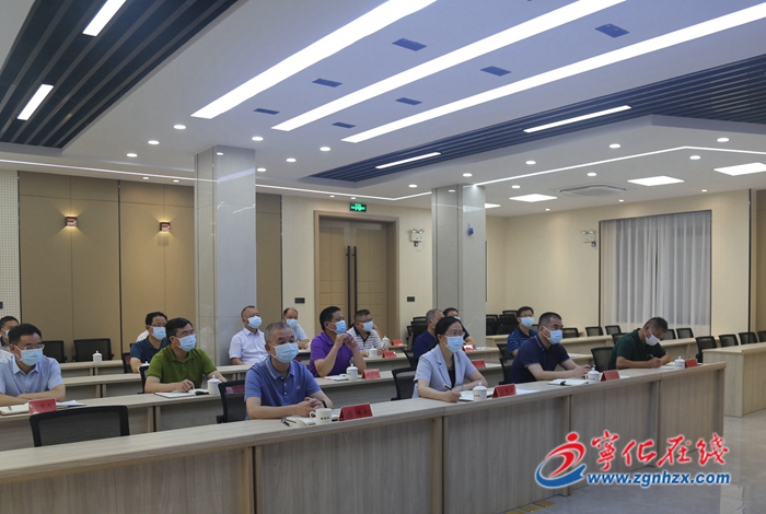 宁化收听收看第二季度全省重大项目视频连线集中开工活动视频会